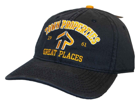 Shop Town Properties The Game Navy Yellow Slouch Adjustable Hat Cap - Sporting Up