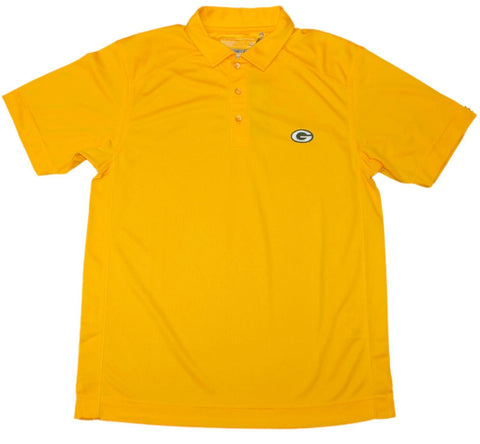 Shop Green Bay Packers Cutter & Buck Gold DryTec Performance Polo Shirt - Sporting Up