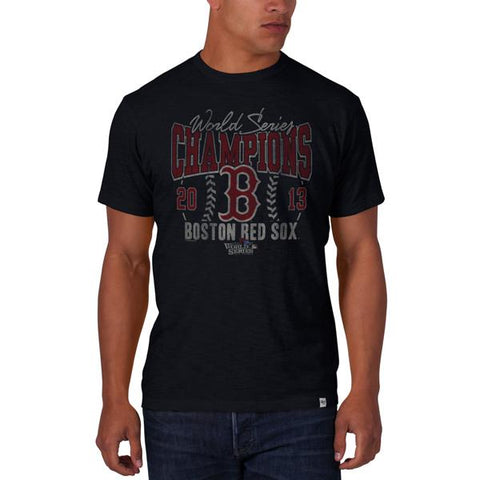 Marineblaues Scrum-T-Shirt der Marke Boston Red Sox 47 World Series Champs 2013 – sportlich