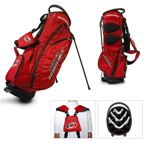 Shop Carolina Hurricanes Team Golf Fairway Lightweight 14-Way Top Golf Club Stand Bag - Sporting Up