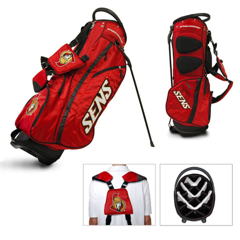 Shop Ottawa Senators Team Golf Fairway Lightweight 14-Way Top Golf Club Stand Bag - Sporting Up