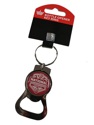 Shop Alabama Crimson Tide 2016 Football National Champions Bottle Opener Keychain - Sporting Up