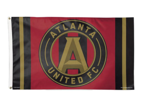Shop Atlanta United FC MLS Wincraft Team Colors Indoor & Outdoor Deluxe Flag (3'x5') - Sporting Up