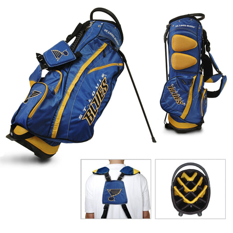 Shop St. Louis Blues Team Golf Fairway Lightweight 14-Way Top Golf Club Stand Bag - Sporting Up