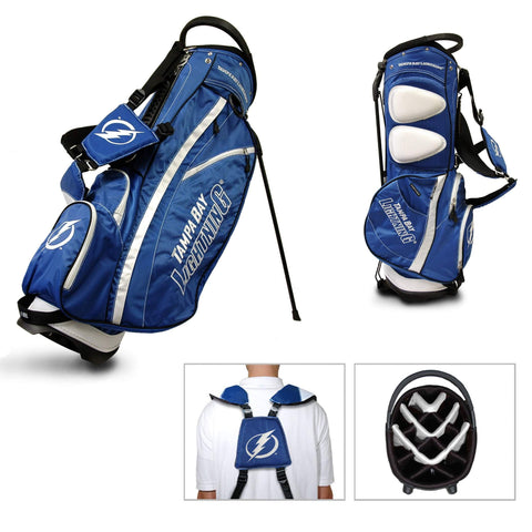 Shop Tampa Bay Lightning Team Golf Fairway Lightweight 14-Way Top Golf Club Stand Bag - Sporting Up