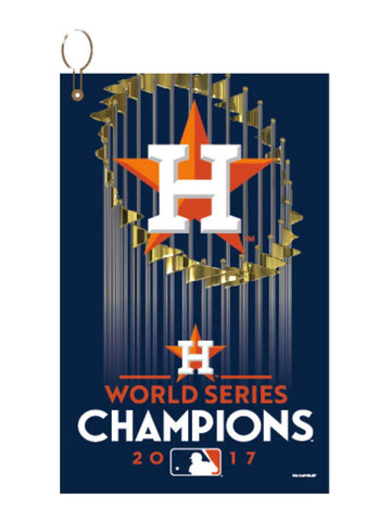 Shop Houston Astros 2017 World Series Champions Tailgate Golf Sports Towel - Sporting Up