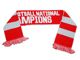 Ohio State Buckeyes 2014 Football National Champions Red Knit Scarf 8" x 60" - Sporting Up