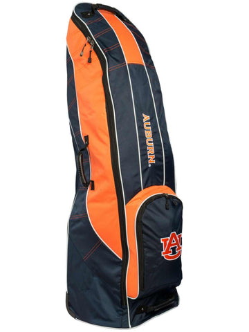 Shop Auburn Tigers Team Golf Navy Golf Clubs Wheeled Luggage Travel Bag - Sporting Up