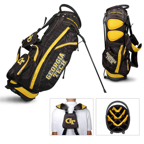 Shop Georgia Tech Yellow Jackets Team Golf Fairway 14-Way Top Golf Club Stand Bag - Sporting Up