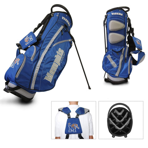 Shop Memphis Tigers Team Golf Fairway Lightweight 14-Way Top Golf Club Stand Bag - Sporting Up