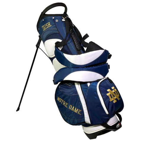 Shop Notre Dame Fighting Irish Team Golf Fairway Light 14-Way Top Golf Club Stand Bag - Sporting Up