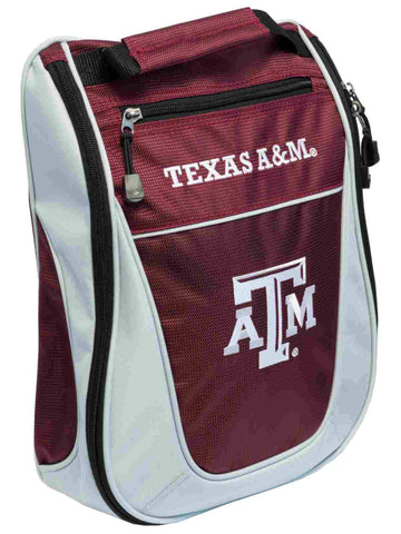 Shop Texas A&M Aggies Team Golf Red White Zippered Carry-On Golf Shoes Travel Bag - Sporting Up