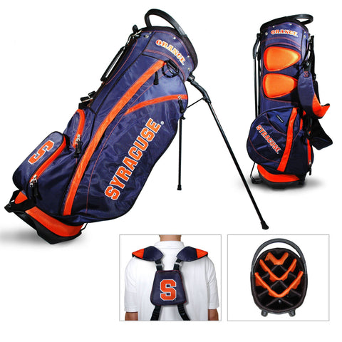 Shop Syracuse Orange Team Golf Fairway Lightweight 14-Way Top Golf Club Stand Bag - Sporting Up