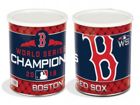 Boston Red Sox 2018 MLB World Series Champions WinCraft 1 Gallon Gift Tin - Sporting Up