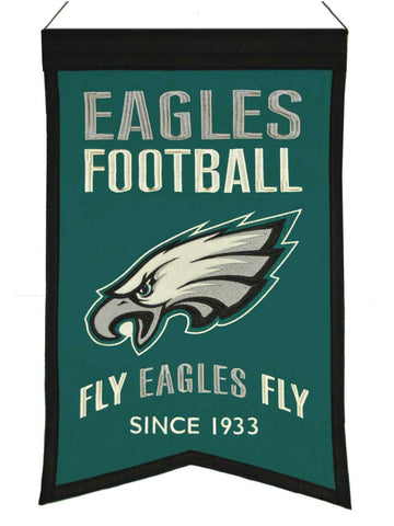Shop Philadelphia Eagles Winning Streak "Fly Eagles Fly" Franchise Banner (14"x22") - Sporting Up