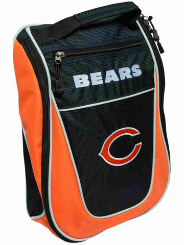 Shop Chicago Bears Team Golf Navy Orange Zippered Carry-On Golf Shoes Travel Bag - Sporting Up