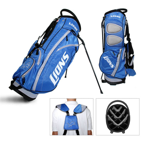 Shop Detroit Lions Team Golf Fairway Lightweight 14-Way Top Golf Club Stand Bag - Sporting Up