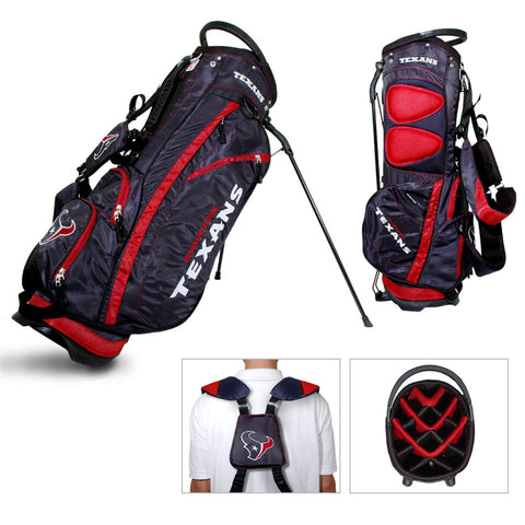 Shop Houston Texans Team Golf Fairway Lightweight 14-Way Top Golf Club Stand Bag - Sporting Up