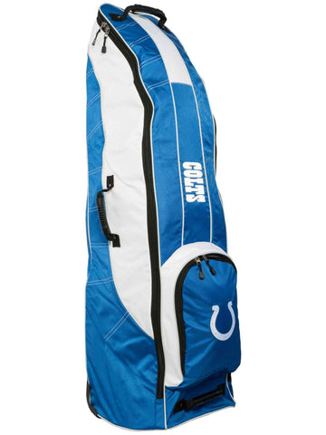 Shop Indianapolis Colts Team Golf Blue Golf Clubs Wheeled Luggage Travel Bag - Sporting Up