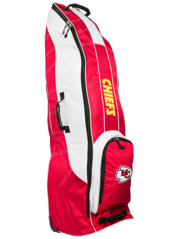 Shop Kansas City Chiefs Team Golf Red Golf Clubs Wheeled Luggage Travel Bag - Sporting Up