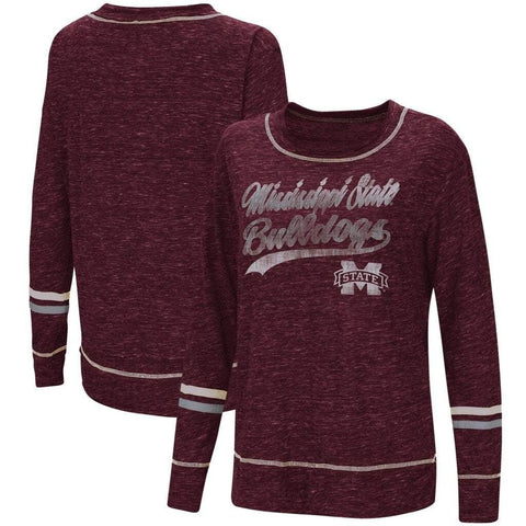 Mississippi State Bulldogs Colosseum Giant Dreams Soft-T-Shirt für Damen – sportlich