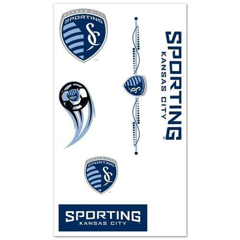 Sporting KC Kansas City MLS Wincraft Sports 7 tatouages ​​temporaires - Sporting Up