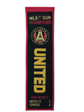Atlanta United FC 2018 MLS Cup Champions Winning Streak Heritage Banner (8"x32") - Sporting Up