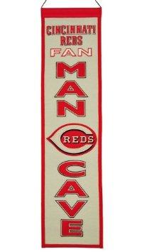 Shop Cincinnati Reds Winning Streak Man Cave Wool Banner (8"x32") - Sporting Up