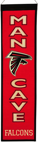 Shop Atlanta Falcons Winning Streak Man Cave Wool Banner (8"x32") - Sporting Up