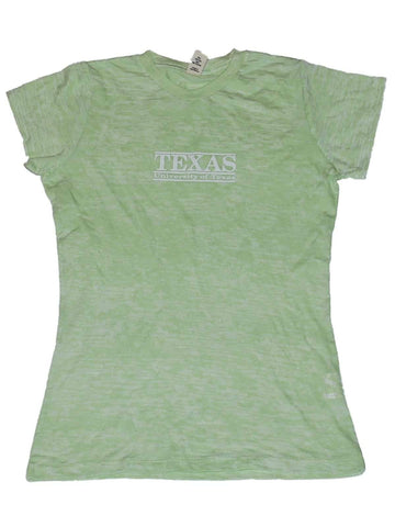 Texas Longhorns The Game YOUTH Girl's Lime Green kortärmad T-shirt (M) - Sporting Up