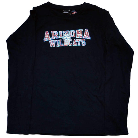 Shop Arizona Wildcats Womens Champion Navy Long Sleeve T-Shirt (M) - Sporting Up