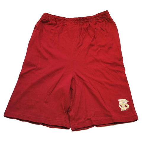 Pantalones cortos rojos de algodón ncaa carmesí/dorado para jóvenes seminoles del estado de Florida - deportivos