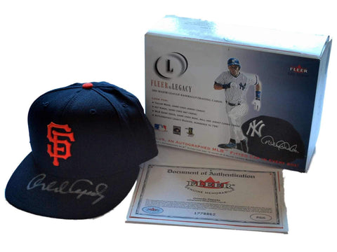 Shop San Francisco Giants Orlando Cepeda Authentic Autographed New Era Hat Cap - Sporting Up