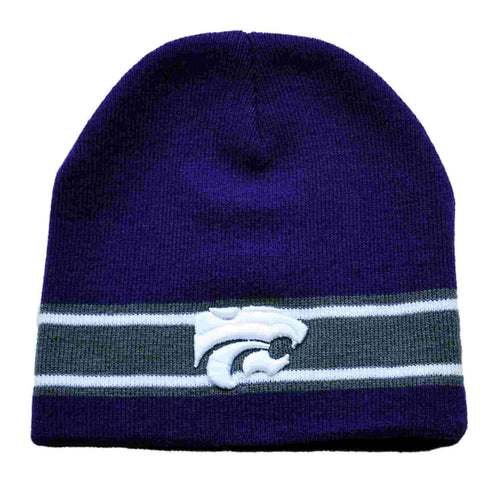 Bonnet pour femme Kansas State Wildcats Top of the World Violet taille unique - Sporting Up