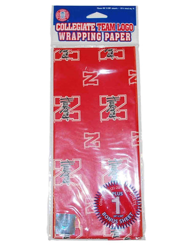 Shop Nebraska Cornhuskers NCAA Gift Wrapping Paper 3 Sheets (30 x 20) - Sporting Up