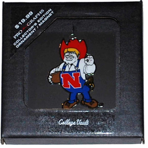 Shop Nebraska Cornhuskers Collector's Edition Christmas Tree Ornament Magnet - Sporting Up