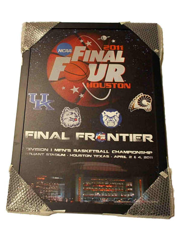 Uconn Huskies NCAA 2011 Final Four schwarz gerahmtes „24 x 36“-Bild – sportlich
