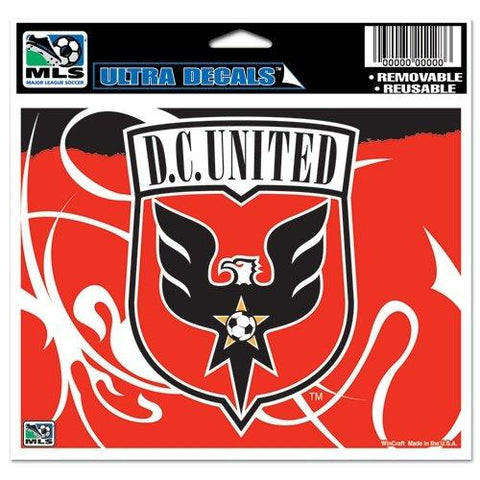 Shop DC United MLS WinCraft Sports Removable Ultra Decal / Bumper Sticker - Sporting Up