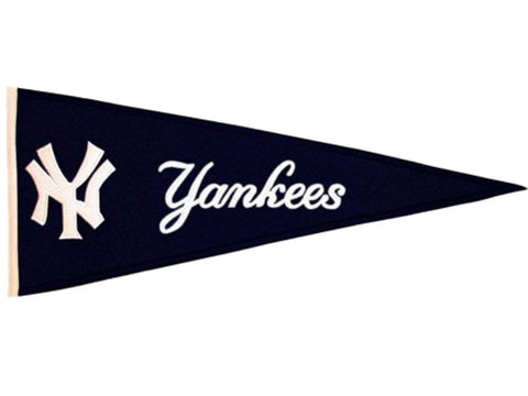 Shop New York Yankees MLB Winning Streak Traditions Wool Pennant (13" x 32") - Sporting Up