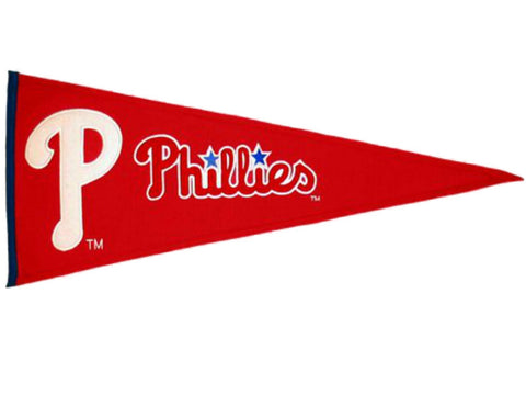 Shop Philadelphia Phillies MLB Winning Streak Traditions Wool Pennant (13" x 32") - Sporting Up