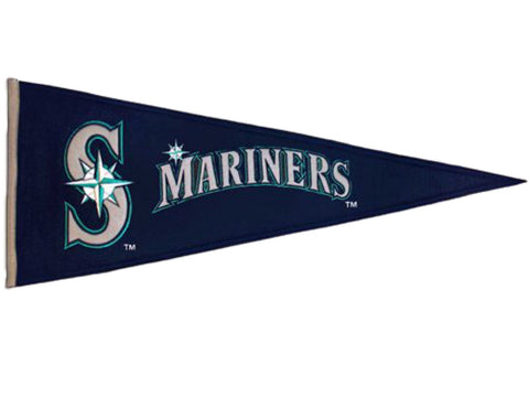 Shop Seattle Mariners MLB Winning Streak Traditions Wool Pennant (13" x 32") - Sporting Up
