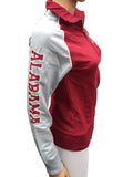 Alabama Crimson Tide GG JUNIOR Women's Fitted 1/4 Zip Jacket Pullover - Sporting Up
