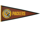 Green Bay Packers Pigskin Winning Streak Pennant (32", x 13") - Sporting Up