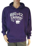 Kansas State Wildcats Blue 84 Big 12 Champions 2012 Purple Hoodie Sweatshirt - Sporting Up