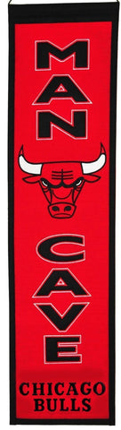 Shop Chicago Bulls Winning Streak Man Cave Wool Banner Red (8"x32") - Sporting Up