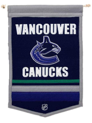 Shop Vancouver Canucks NHL Winning Streak Traditions Wool Banner (12" x 18") - Sporting Up