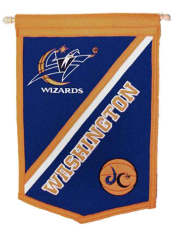 Shop Washington Wizards  Winning Streak Traditions Wool Banner (12" x 18") - Sporting Up