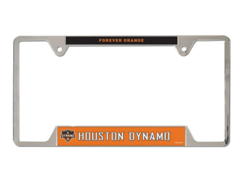 Cadre de plaque d'immatriculation chromé Houston Dynamo Wincraft MLS - Sporting Up