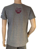 Colorado Avalanche Retro Brand Gray Loser Shaves Beard T-Shirt - Sporting Up