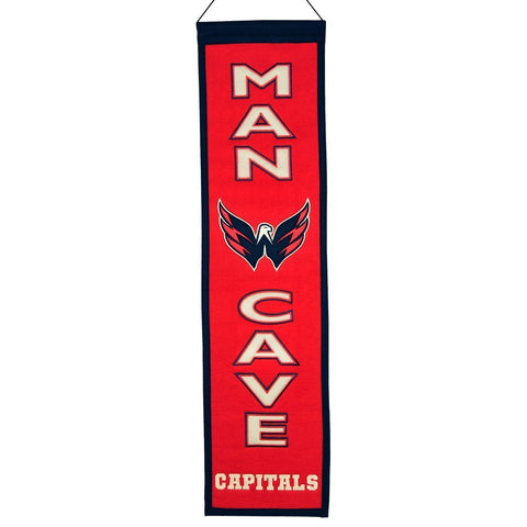 Shop Washington Capitals Winning Streak Man Cave Wool Banner (8"x32") - Sporting Up